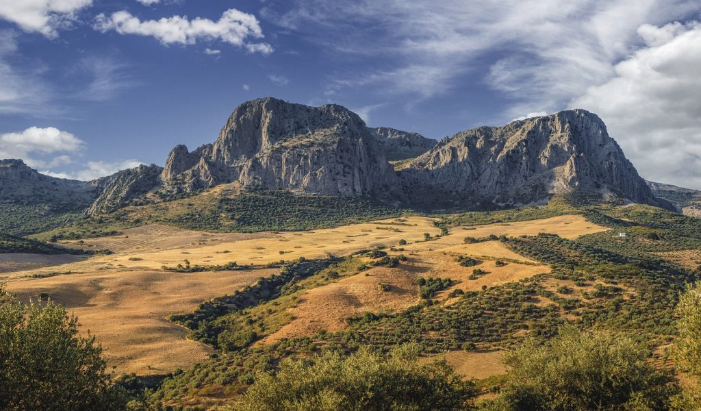 Montagnes aux alentour de Malaga